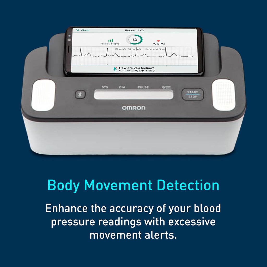 Complete 2-In-1 Blood Pressure Monitor + EKG for Home Use & Upper Arm Blood Pressure Cuff - #1 Doctor & Pharmacist Recommended Brand - Clinically Validated - Connect App