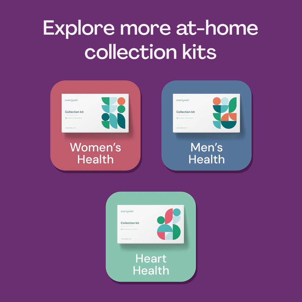 At-Home Metabolism and Stress Hormone Test Kit - Measures Cortisol and Other Hormones - Clia-Certified Lab Results within Days - for Men and Women Ages 18 Plus