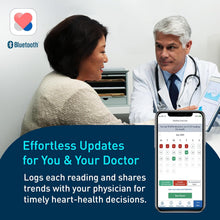 Load image into Gallery viewer, Complete 2-In-1 Blood Pressure Monitor + EKG for Home Use &amp; Upper Arm Blood Pressure Cuff - #1 Doctor &amp; Pharmacist Recommended Brand - Clinically Validated - Connect App